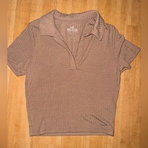 Hollister Collard Crop Top